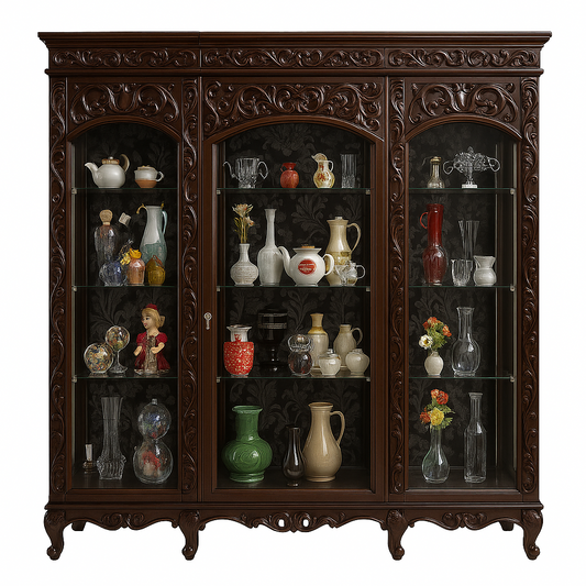 Lemari Hias 4 pintu